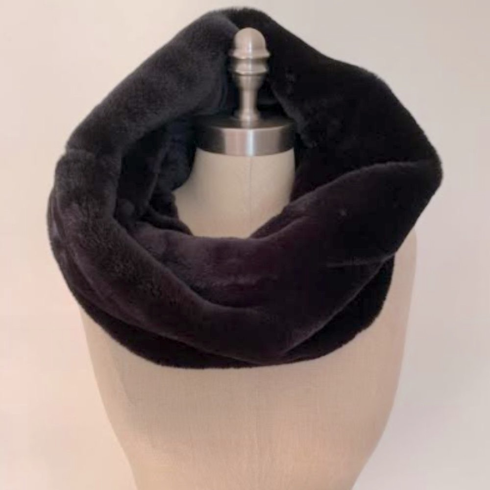 Modena Luxurious Faux Fur Neck Wrap Scarf